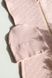 Євро пелюшка на блискавці Капітон з шапочкою рожева 3 з 5