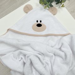 Полотенце с капюшоном для новорожденных Мишка